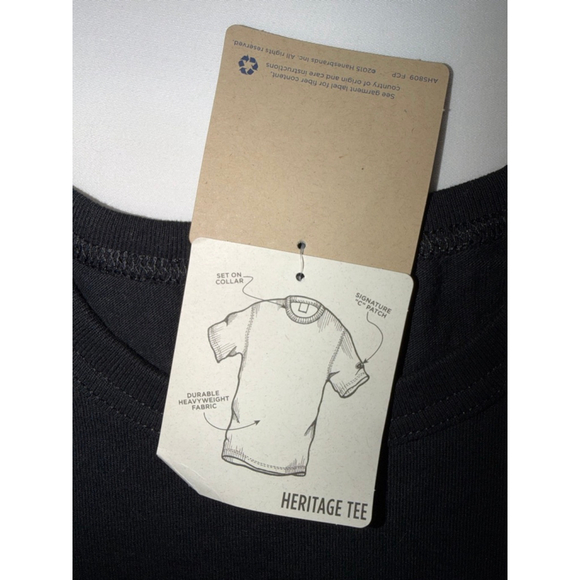 NWT S Men's Champion Black Heritage T Streetwear Multi-color Logo Old English - Picture 7 of 10